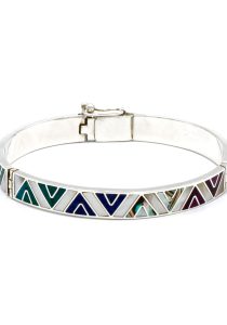 Ollantaytambo luxe Inca-zilveren armband